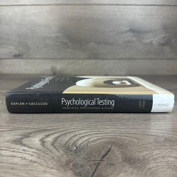 Psychological Testing Principles, Applications, & Issues 8th Ed Robert M. Kaplan - Picture 2 of 7